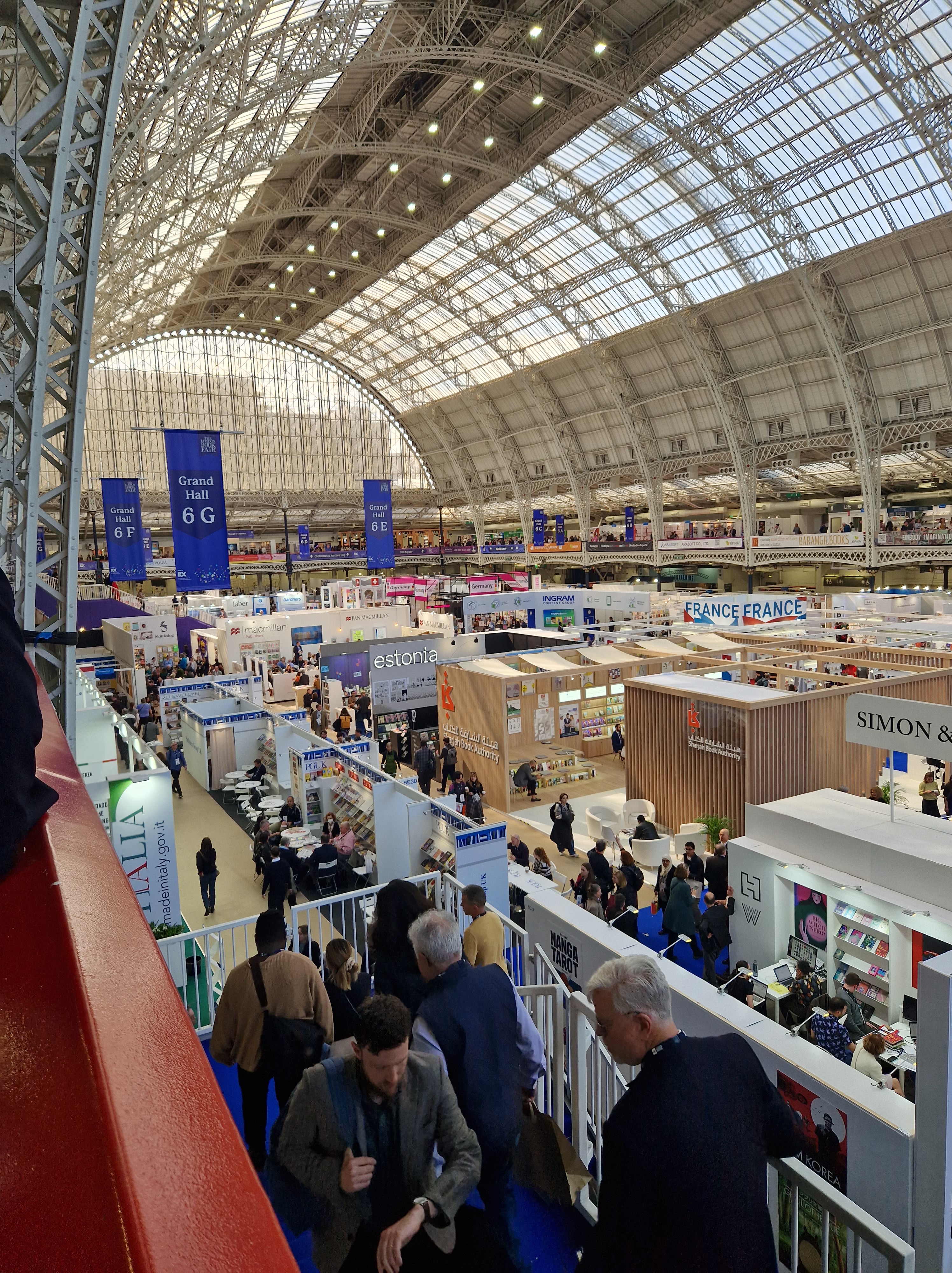 London Book Fair 2023 – Gold Leaf
