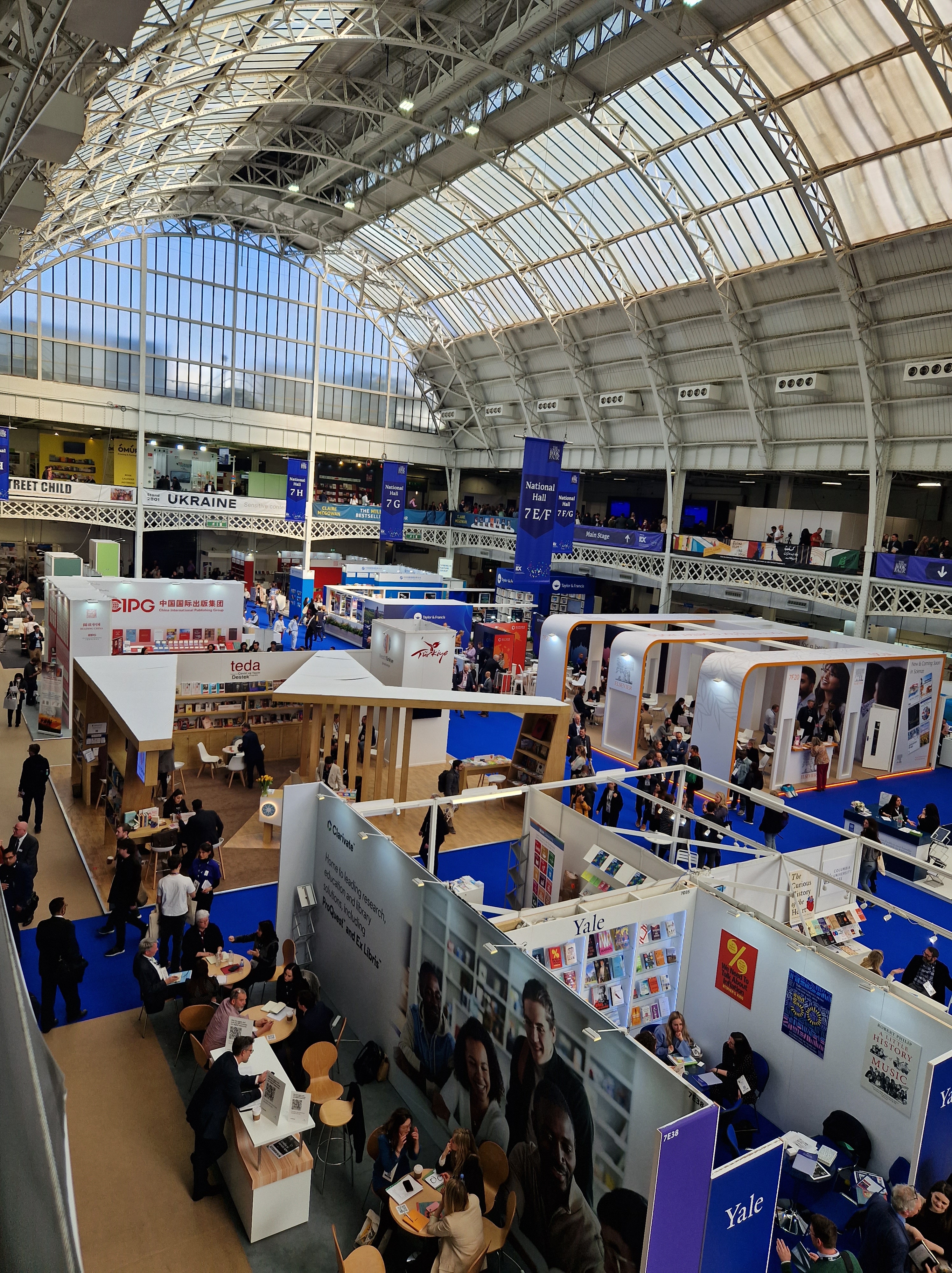 London Book Fair 2023 – Gold Leaf
